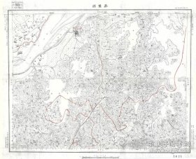 【提供资料信息服务】民国1943年《嘉鱼县老地图》（原图高清复制），民国咸宁嘉鱼老地图、赤壁蒲圻老地图。图中包含嘉鱼县和蒲圻县部分区域，全图范围四至，请看图片。绘制详细。嘉鱼县赤壁市地理地名历史变迁重要史料。裱框之后，风貌佳。