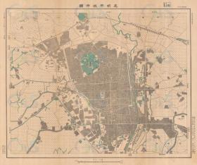 【提供资料信息服务】民国三十六年（1947年） 《昆明市城市图》（原图高清复制），全图范围四至，请看图片。民国云南昆明老地图，民国军图，测量总局制图，全图年代准确，50X60CM，一万分之一比例尺，绘制详细。昆明地理地名历史变迁重要史料。博物馆级史料地图。裱框后，风貌佳。