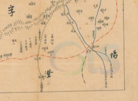 【提供资料信息服务】民国《陕西省设置黄龙设治局地图》（原图高清复制）黄龙设治局老地图，延安黄龙县老地图，黄龙老地图。全图规则，绘制详细，开幅尺寸大，黄龙县老地图十分少见。黄龙县地理地名历史变迁史料老地图。博物馆级史料。裱框之后，风貌佳。