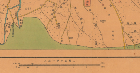 民国三十一年（1942年）《贵阳市区域图》原图高清复制，（民国贵州贵阳老地图），全图规整，年代准确，图例丰富，绘制详细，全图范围四至，请看图片。请看次南门，请看都司路。民国贵阳市政府出版，贵州印刷所刊印。贵阳市地理地名历史变迁重要史料。裱框后，风貌佳。