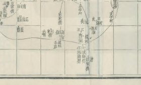 【提供资料信息服务】清末《文安县图》（原图高清复制）顺天府文安县老地图、廊坊文安老地图。全图左侧附图说。全图范围四至，请看图片。文安县地理地名历史变迁重要史料老地图。裱框之后，风貌佳。