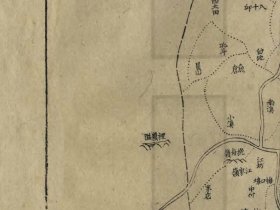 【提供资料信息服务】清末福建《泰宁县地图》（原图高清复制）清朝福建邵武府泰宁县老地图，泰宁老地图。全图规整，全县范围四至，请看图片。清福建三明市泰宁宁县地理地名历史变迁重要老地图史料。裱框之后，风貌佳。