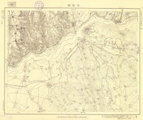 【提供资料信息服务】民国1938年山西《平陆县》（原图高清复制）全图左上为平陆县部分区域，右下为河南陕县部分区域，全图范围四至，请看图片。图名虽然叫《平陆县》，但图中只包含平陆县一部分，图中陕县区域比平陆县 还 要大一些，平陆县城和陕县县城隔黄河而望。民国老地图，全图年代准确，村庄、道路、寺庙、河流等绘制标注。地理地名历史变迁重要史料。裱框之后，风貌佳。