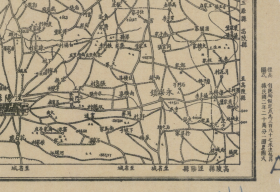 【提供资料信息服务】民国三十七年（1948年）陕西《泾阳县》（原图高清复制）图中含三原、泾阳、醴泉、淳化县部分区域。全图范围四至，请看图片。全图年代准确，村庄、道路、河流等绘制标注。泾阳县附近地理地名历史变迁重要史料老地图。此图相邻的图，请看最后一张目录图。裱框之后，风貌佳。