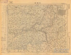 【提供资料信息服务】民国1935年图题为《沭阳县》（原图高清复制），全图范围四至，请看图片。民国宿迁沭阳老地图，全图年代准确，村庄、道路、山体等高线、河流等绘制详细。此图种非常稀少。地理地名历史变迁重要史料。裱框之后，风貌佳。