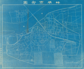 【提供资料信息服务】民国三十六年（1947年）《蚌埠街道详图》（原图高清复制），（蚌埠老地图、蚌埠市老地图、蚌埠地图、蚌埠市地图），1947年蚌埠市街道、城市布局详图，请看蚌埠市地方高等法院。蚌埠城市变迁重要史料，蚌埠地理地名历史变迁珍贵史料。博物馆级地图史料。开幅大73*88CM。裱框后，风貌佳。