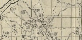 【提供资料信息服务】清（1895年）江苏《阜宁县图》（原图高清复制）清末江苏阜宁县老地图，阜宁县地图。阜宁县今属盐城市管辖。全图范围四至，请看图片，全图采用计里画方。清阜宁地理地名历史变迁史料老地图。裱框之后，风貌佳。