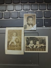 新中国早期 幼儿照片一组 大