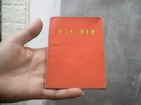 学习十六条手册 (64开)