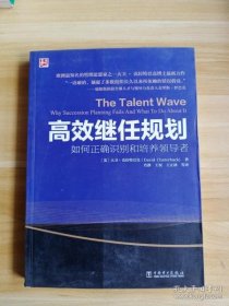 【*】高效继任规划：如何正确识别和培养领导者