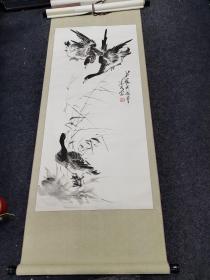 河北著名老花鸟画家郭鸿英7平尺保真