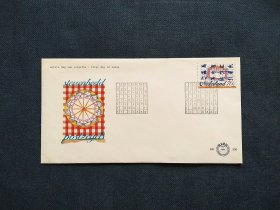《外国集邮品收藏： 荷兰1995年问候生日蛋糕和十二星座邮票首日封 商品如图》澜2402-28