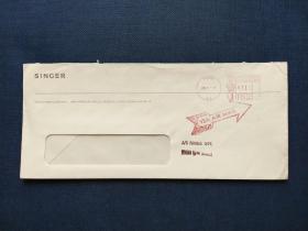 《美国1977年实寄机戳邮资封  品相如图》澜23010-1