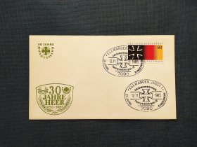 《外国集邮品收藏：德国1985年徽志邮票首日封  商品如图》澜2311-21