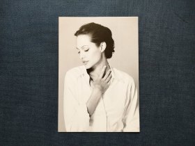 【安吉丽娜·朱莉   Angelina Jolie 好莱坞 影星 明星 明信片 贺卡 商品如图】澜2311-30