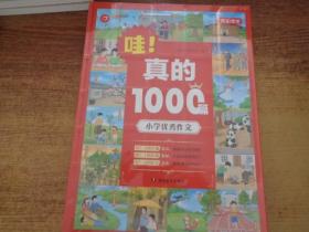 哇！真的1000篇 小学生满分获奖作文真的1000篇 作文素材书三四五六年级适用作文辅导 开心教育（未开封）8开