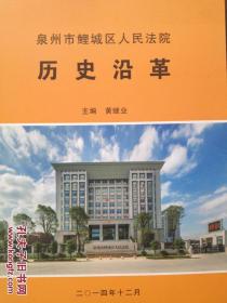 泉州市鲤城区人民法院历史沿革