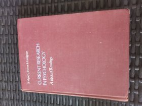 CURRENT RESEARCH IN PSYCHOLOGY心理学的最新研究