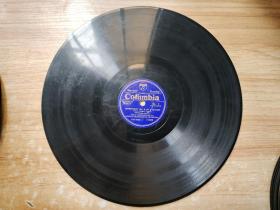 黑胶老唱片  30厘米大唱片 英文原版    Columbia    哥伦比亚    四张八面  合售