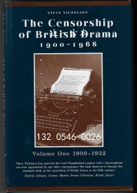 有優(yōu)惠券 The Censorship of British Drama 1900-1968 Volume 1: 1900-1932 英國戲劇審查制度1900-1968第1卷：1900-1932 rbbdw