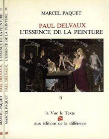 价可议 2册 亦可散售 Paul Delvaux   l'essence de la peinture  Marcel Paquet 46TzcTzc