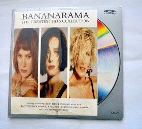 外国LD镭射影碟唱片：BANANARAMA   （双面大光碟 ）