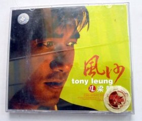 港台歌曲VCD光盘： 梁朝伟 风沙 （双碟)