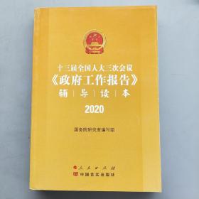 十三届全国人大三次会议《政府工作报告》辅导读本（2020年6月）