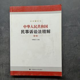 中华人民共和国民事诉讼法精解