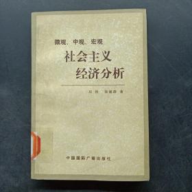 微观、中观、宏观社会主义经济分析