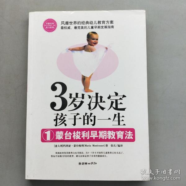 3岁决定孩子的一生1：蒙台梭利早期教育法