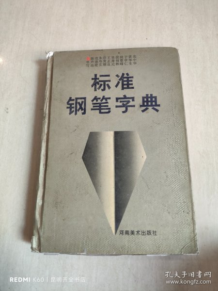 标准钢笔字典