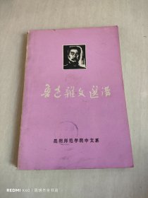 鲁迅杂文选讲 上册