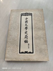 中国文学史简编 修订本