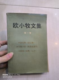 欧小牧文集.第一卷