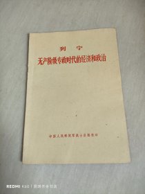 无产阶级专政时代的经济和政治