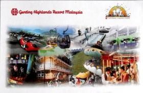 外国明信片--马来西亚.云顶希赫兰达度假村