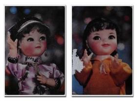 年历卡-1983.民族娃娃.北京工艺美术品总公司