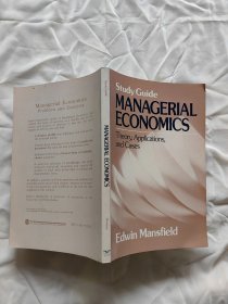 Study Guide Managerial Economics ; Theory, Applications and Cases