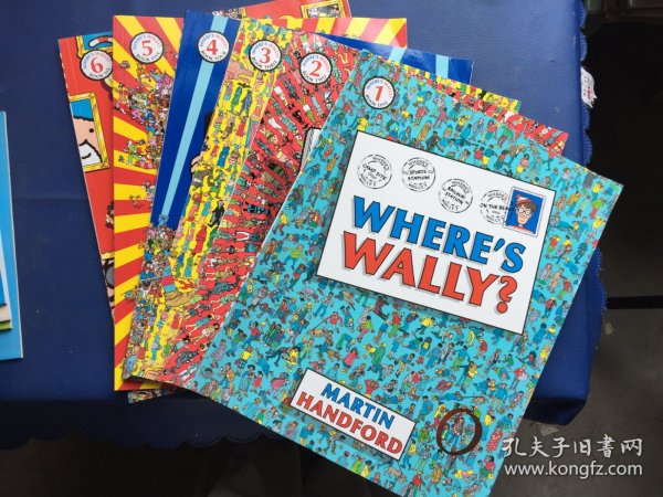 Where‘s wally 平装套装 6册