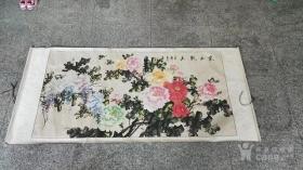 577号王锋画院院长200/94cm。品相如图包老包真。