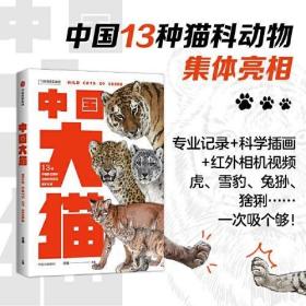 中国大猫:《中国鸟类观察手册》大猫版，内有跨页生境手绘大图