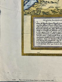 1592年古罗马地图