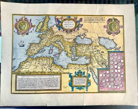 1592年古罗马地图