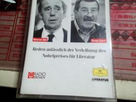 Reden anlasslich der Verleihung des Nobelpreises fur literatur 【2盘磁带】