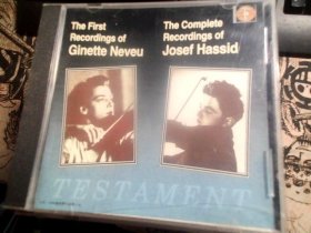 Ginette Neveu；The Flrst Recordings  Josef Hassld ;The Complete Recordings（CD）