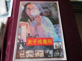 电影海报：女子戒毒所(珠江电影制片公司摄制，中国电影发行放映公司发行)[规格尺寸(2开)：52*76CM，1张]