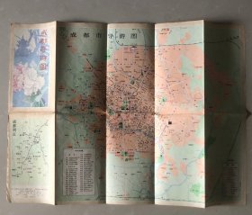 四川成都1985年地图