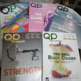 5册合售 英文原版书 Quality progress QP 杂志期刊  质量英语外文专业学术论文期刊杂志