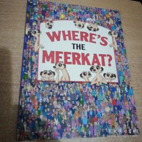 英文原版书 Where's the meerkat 图片大发现 英语绘本猫鼬在哪里